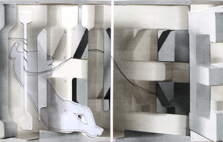 Poem Throwing Shadows (detail)