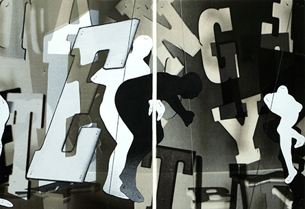 Some Use Words, Some Use Touch, and Others, Deeds, detail